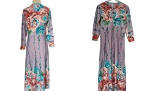 Gamis Jersey Motif Busana Muslim untuk Tampil Anggun Gamis Jersey Motif