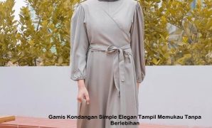 Gamis Kondangan Simple Elegan Tampil Memukau Tanpa Berlebihan Gamis Kondangan Simple Elegan