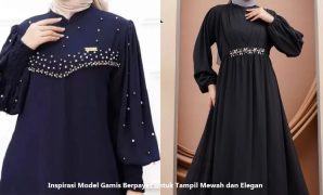 Model Gamis Berpayet