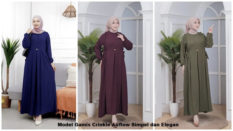 Gamis Crinkle Airflow